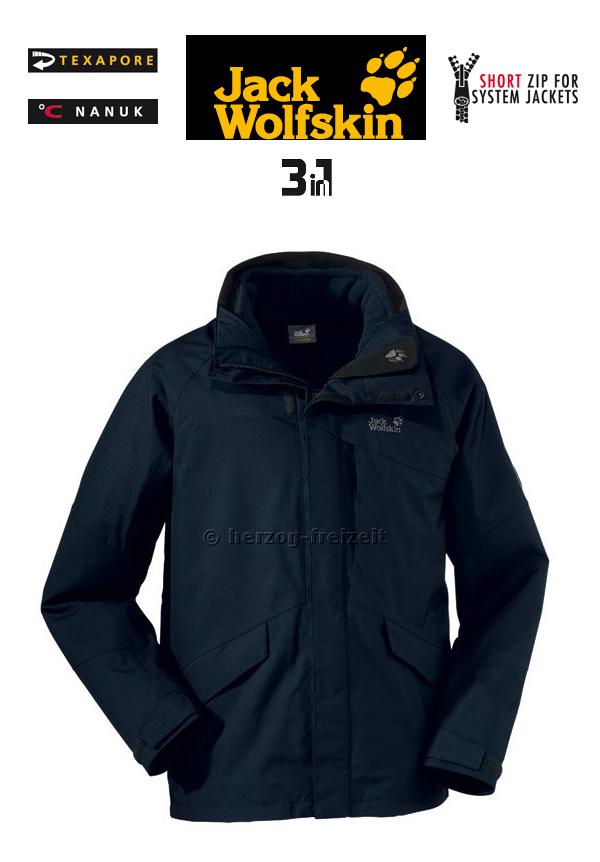 Calgary Jacket Men Jack Wolfskin Herren Doppeljacke
