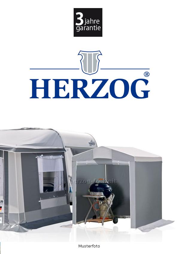 Ger&auml;tezelt Wohnwagen Vorzelt Herzog