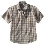 Hot Chili Men Jack Wolfskin Gr.M mocca granite checks