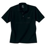 Polo Shirt Men Jack Wolfskin Gr.L black