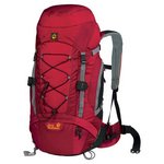 Wanderrucksack Mountain Trail 40 tango red Jack Wolfski