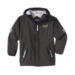 Kids Rainy Days Jack Wolfskin Jacke Gr.116 olive brown
