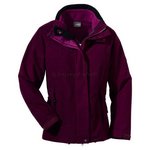 Frozen Elements Women Jack Wolfskin Gr.XL dark berry