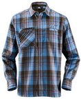 Men´s Grandville LS Shirt Vaude langarm Hemd Gr.L jeans