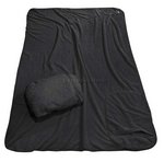 Laska Blanket Vaude Kuschelfleecedecke 145x200cm black