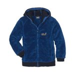 Kids Hooded Highloft Jkt Jack Wolfskin Gr.116 fr. blue