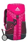 Kinderrucksack Puck 10 liter von Vaude in raspberry/ sangria prin