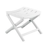 Hocker Riva von Kettler 01007-000 Farbe weiß Hochglanz