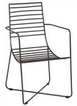 Gartensessel Tess eisengrau mit Armlehne 412314