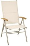 Klappsessel  Mali Edelst / Bezug weiß 417221