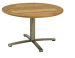Stern Tisch &Oslash;120cm Edelst./Teak 417443