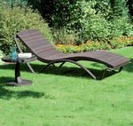 Gartenliege Ascot Alu / bicolor mocca 105.662
