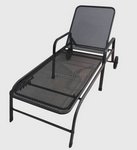 Chento Rollliege graphit Streckmetall 185 x 80 x 107 cm