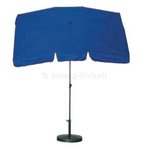 Rechtecksonnenschirm 2,10x1,40 Poly NATUR