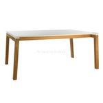 Tisch Magnus  Kunststoff/Teak 100% recycelbar 160x95cm