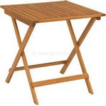 Balkonklapptisch Tineo Akazie geölt  70 x 70cm 426698