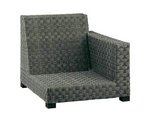 Endmodul links Beach Lounge Kettler 0101036-7700 Farbe anthrazit