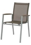 Stapelsessel Tours Farbe taupe von Jati & Kebon Alu