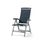Klappsessel Royal 937/A Alu/Textilux graphit/grau Sieger