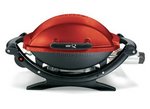 Gasgrill Q 100 Rot von WEBER GRILL kleiner Powergrill