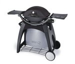 Gasgrill Q 220 mit Rollwagen Premium Black Line Weber