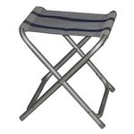 Aluminium-Hocker 611/837 azur