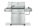 Gasgrill Summit S-420 Edelstahlausstattung WEBER GRILL