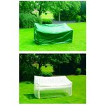 Abdeckhaube für Gartenbank 130 cm wetterfest Top