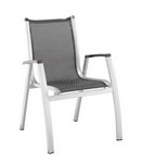 Stapelsessel Forma Kettler 01271-000 silber/anthrazit