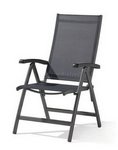 Klappsessel Bodega 945/G-SG eisengrau / silbergrau Sieger