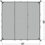 Tarp 1 - Simple Tatonka Farbe assorted 4.25 x 4.45 m Tarp 1 - Simple Tatonka Farbe assorted 4.25 x 4.45 m