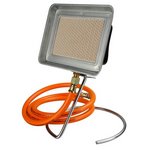 Infrarot -  Kleinstrahler 50 mbar 2,5 KW mit Standfuß