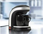 Kaffeemaschiene mit 2 Tassen, 230 Volt / 400 Watt
