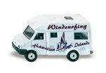 Fahrzeugmodell  Wohnmobil Iveco, Länge: ca. 9 cm