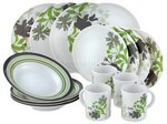 Melamin Geschirr -  Set 16- teilig Farbe grün
