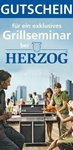 Grillseminar-Gutschein, die Geschenkidee für Freunde
