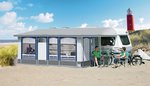 Wohnwagen Vorzelt Optima DC 401-450 azur Herzog
