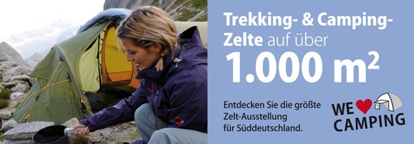Iglu und Tunnelzelte