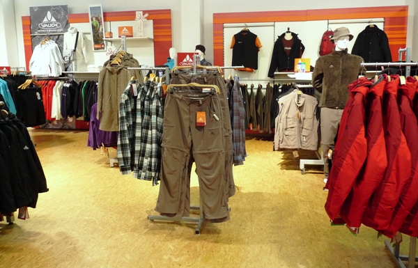 Vaude Store bei Herzog